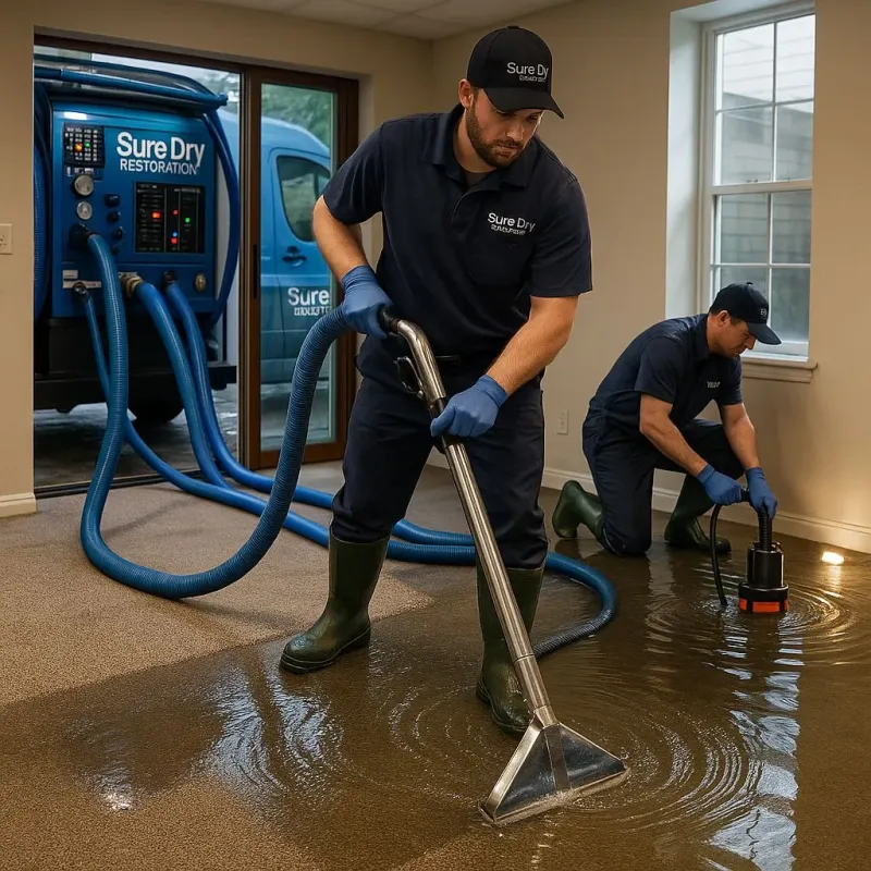 Water Extraction and Removal process in Oakland, FL
